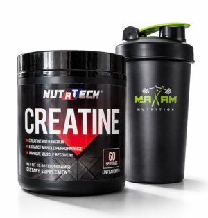Créatine 300g + Shaker OFFERT